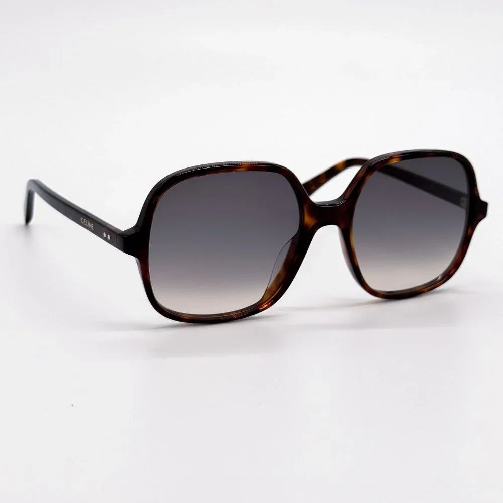 NEW CELINE CL 40244U 52F WOMEN HAVANA SUNGLASSES CELINE CL40244U 52F